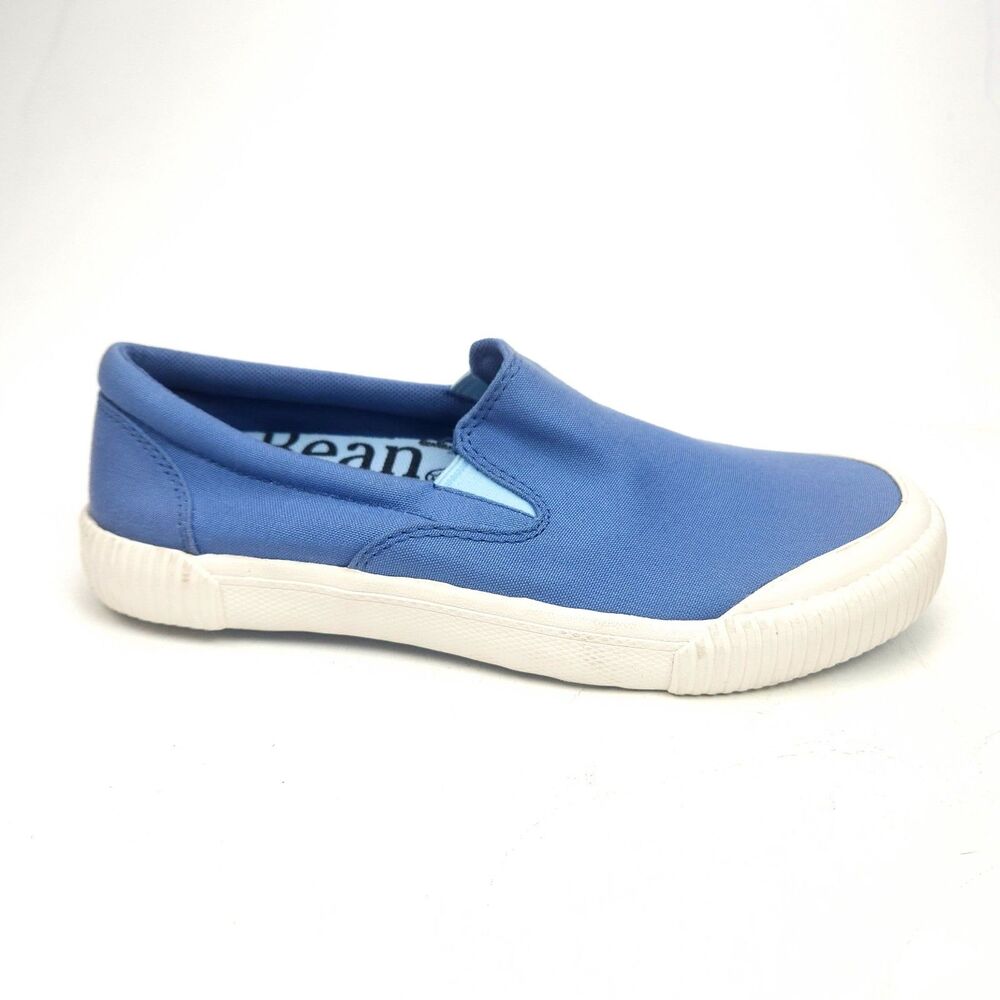 LL Bean Eco Woods Women's Size 6 M Blue Canvas Comfort Casual Sneaker Shoes
